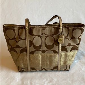 Authentic Coach Signature Purse